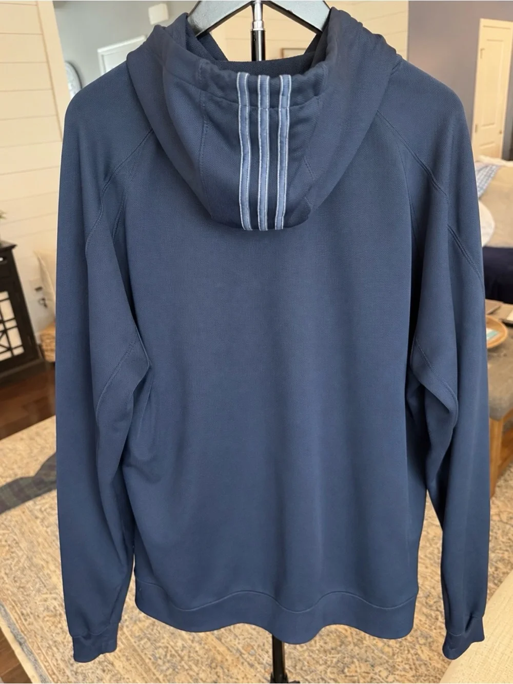 adidas Navy Blue Fighting Irish Pullover Hoodie